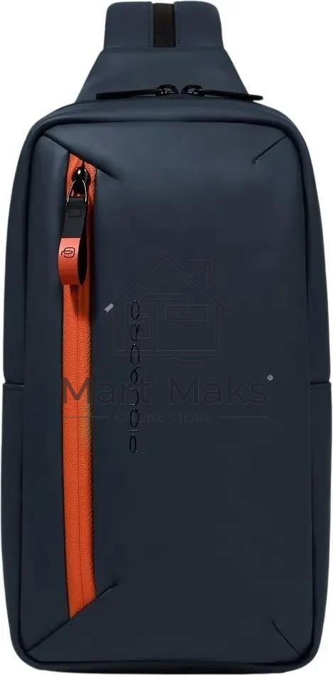 Рюкзак слинг Piquadro C20W CA6466C2OW/BLU синий полиэстер
