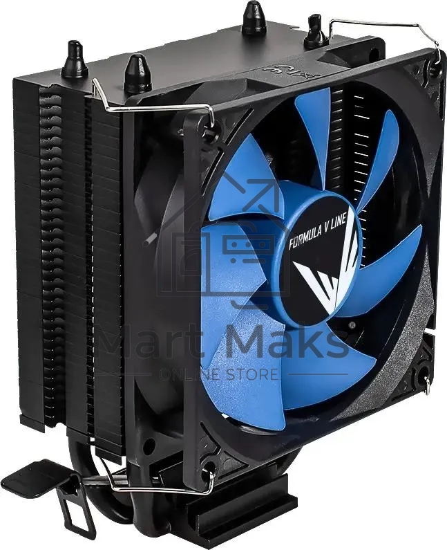 Устройство охлаждения (кулер) Aerocool Formula Ice Boid 2PSDA черный 90мм алюминий+медь 2100rpm 34db 4-pin 100W 135мм