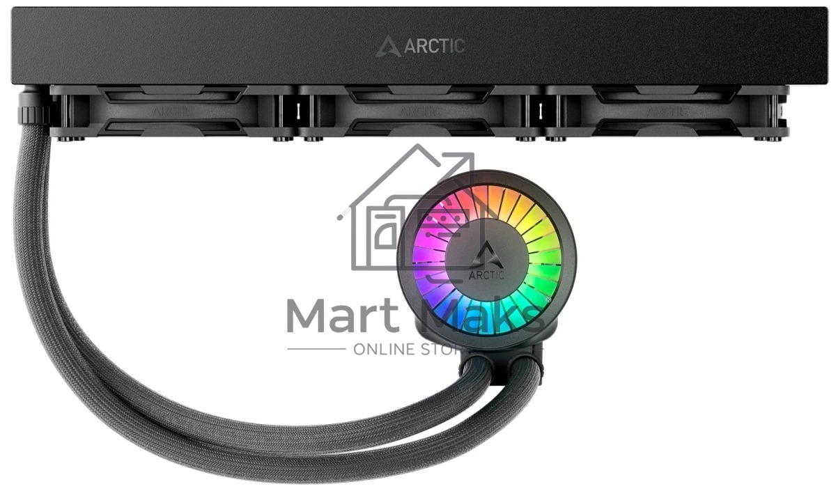Система жидкостного охлаждения Arctic Cooling Liquid Freezer III Pro 360 ARGB ACFRE00184A черный 120мм алюминий+медь 2500rpm 31db 4-pin