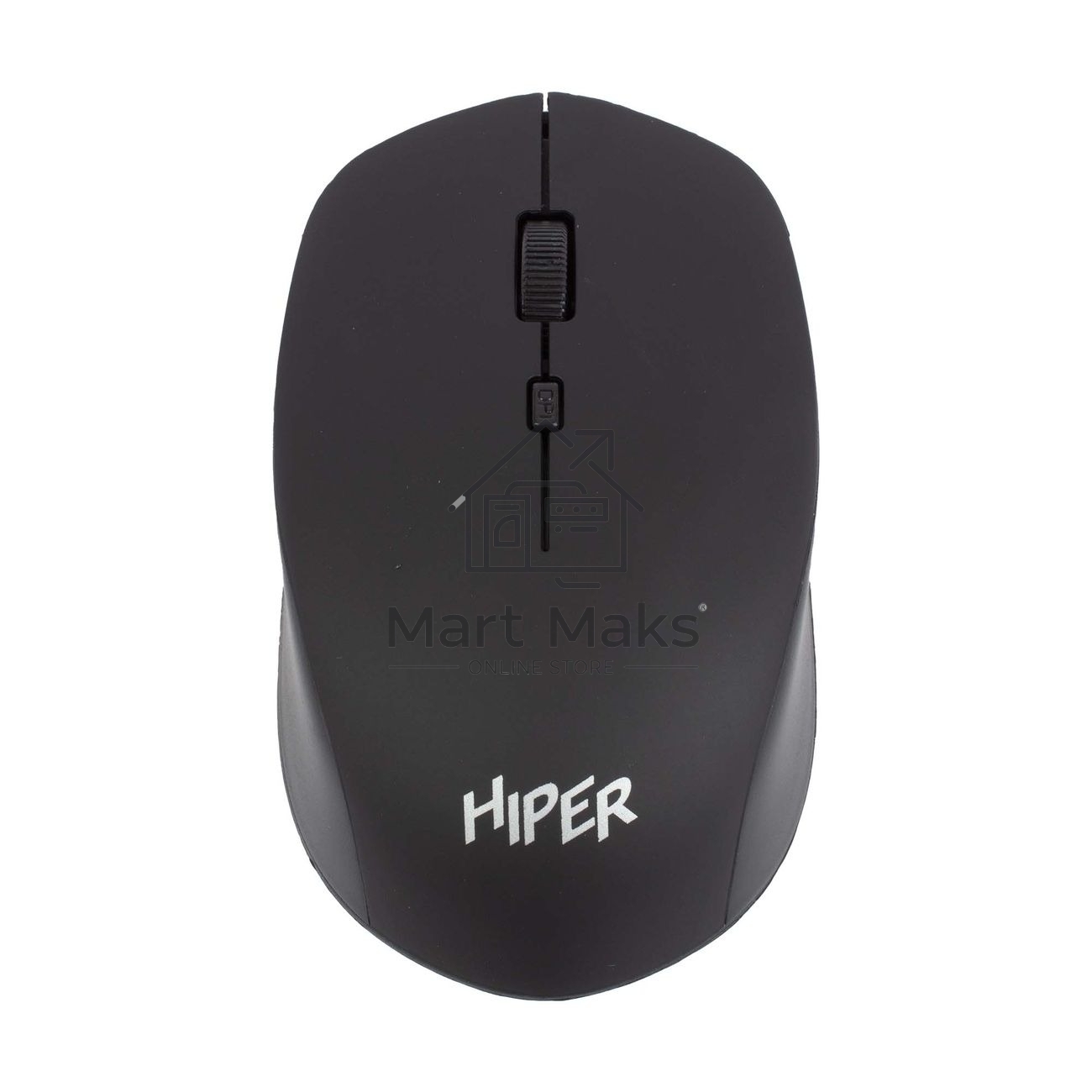 Мышь беспроводная HIPER HOMW-091 черный, 1600 dpi, радиоканал, USB, кнопки - 4
