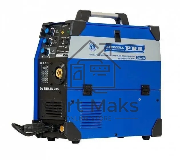 Сварочный полуавтомат AURORA PRO OVERMAN 205 (MIG/MAG+MMA)