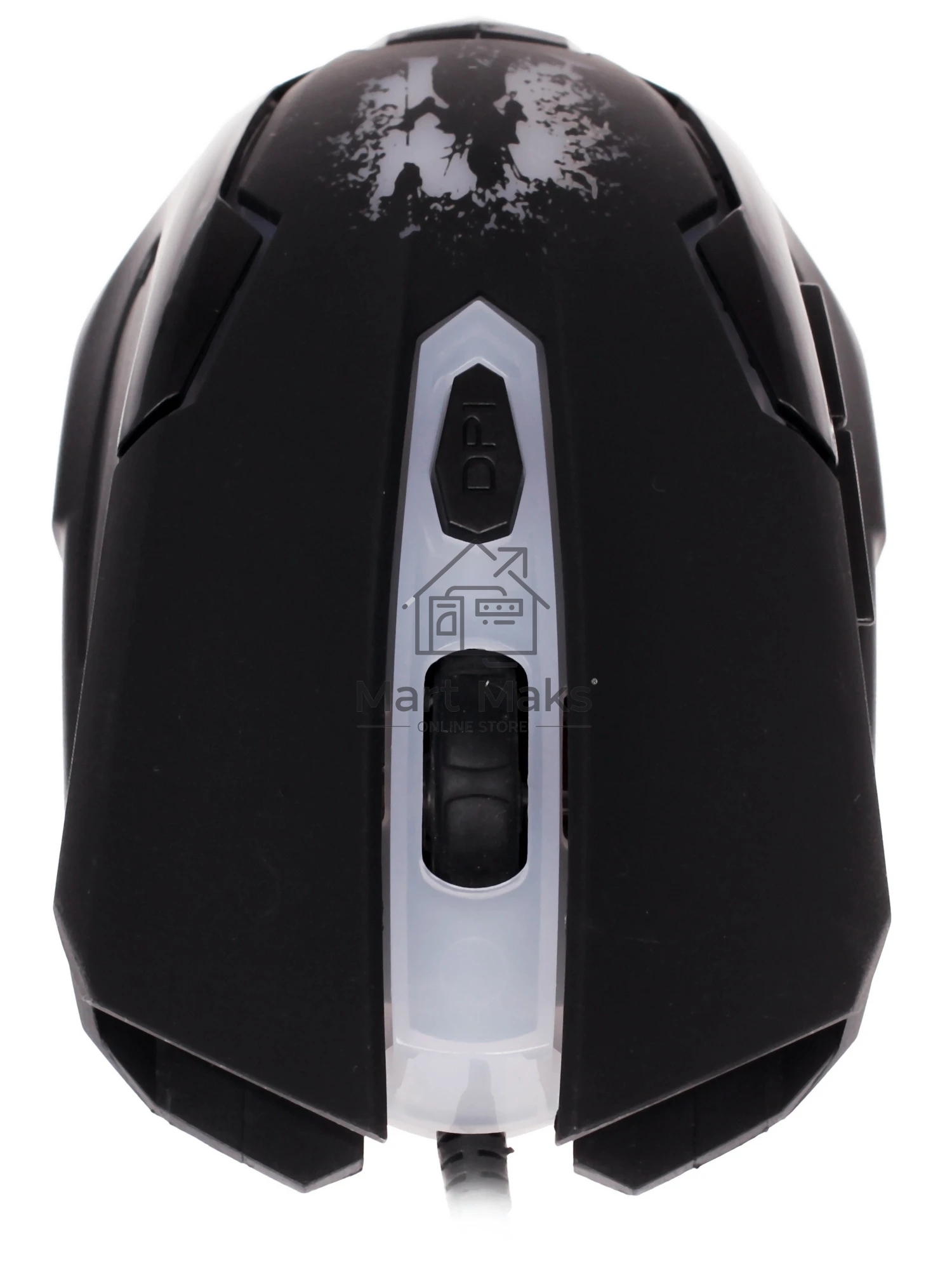 Комплект клавиатура+мышь Qumo Spirit of Wisdom проводной, USB, 2400 DPI, чёрный