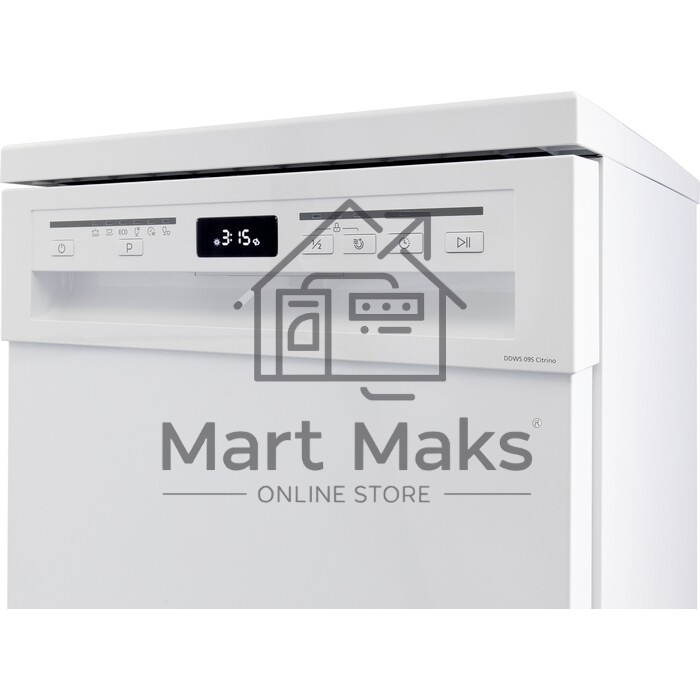 Посудомоечная машина DeLonghi DDWS09S Citrino, белая, 44.8 см, 9 компл., 49 дБ, класс A++