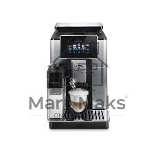 Кофемашина автоматическая DeLonghi ECAM610.74.MB черный/серебристый, исп. кофе - зерновой/молотый, 2.2 л, 1450 Вт, 19 Бар.