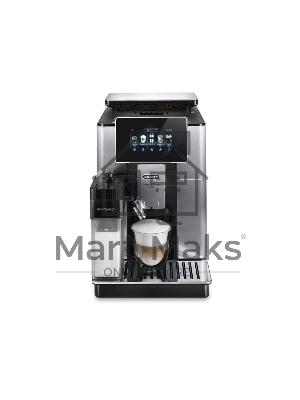 Кофемашина автоматическая DeLonghi ECAM610.74.MB черный/серебристый, исп. кофе - зерновой/молотый, 2.2 л, 1450 Вт, 19 Бар.