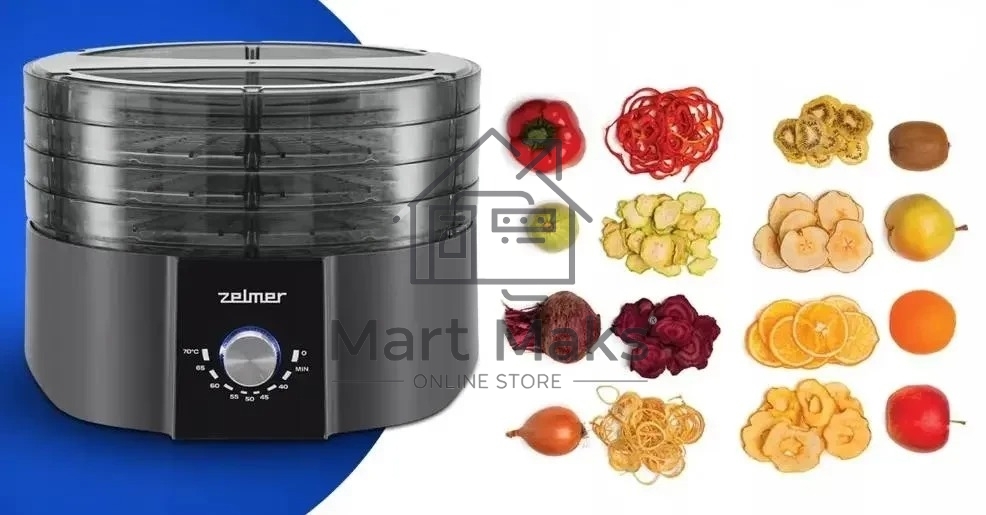 Сушильная машина Zelmer FOOD ZFD1004 черный