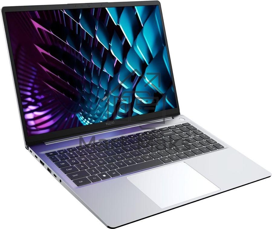 Ноутбук Tecno MegaBook K16SDA серебристый Ryzen 5 7430U 8Gb SSD512Gb AMD Radeon Graphics 16