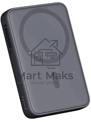 Портативный аккумулятор Aukey Magnetic 10000 Qi черный