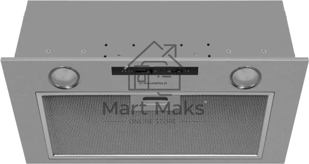 Вытяжка полновстраиваемая Maunfeld Crosby Light 5028, нержавеющая сталь, 50 см, 850 куб. м/ч, 55 дБ