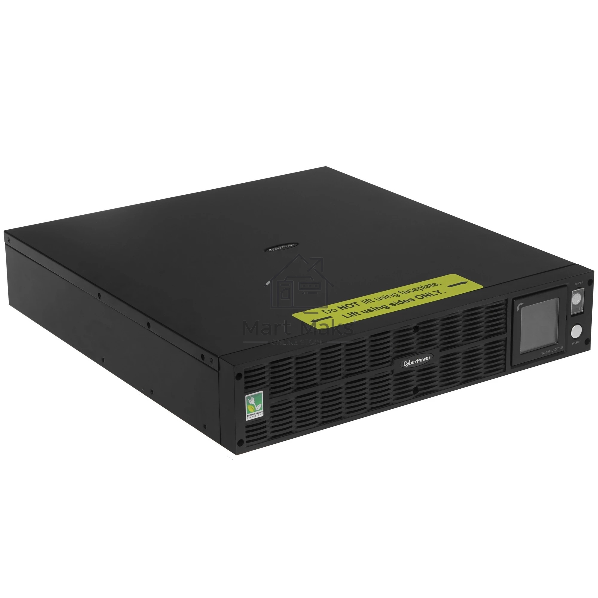 Источник бесперебойного питания CyberPower PR3000ELCDRT2U 3000VA/2700W USB/RJ11/45 (10 IEC)