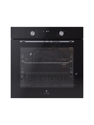 Электрический духовой шкаф LEX EDP 680 BL MAX, встраиваемый, черный