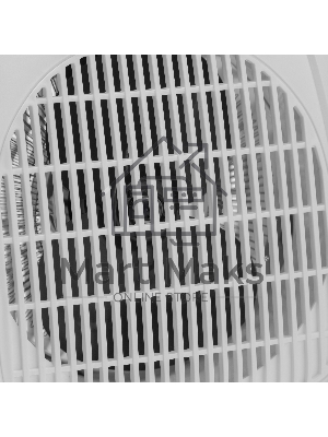 Тепловентилятор Maxwell MW-3458 (W), белый, 1000/2000 Вт, 20 м2, термостат