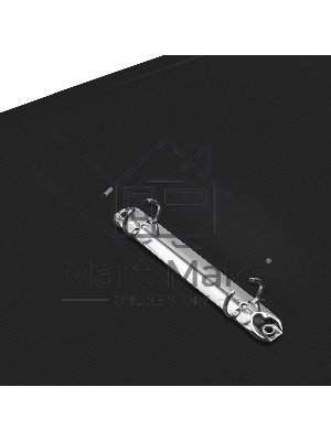 Папка на 2-х кольцах Бюрократ DeLuxe DL0740/2MILK A4 пластик 0.7мм кор.32мм молочный