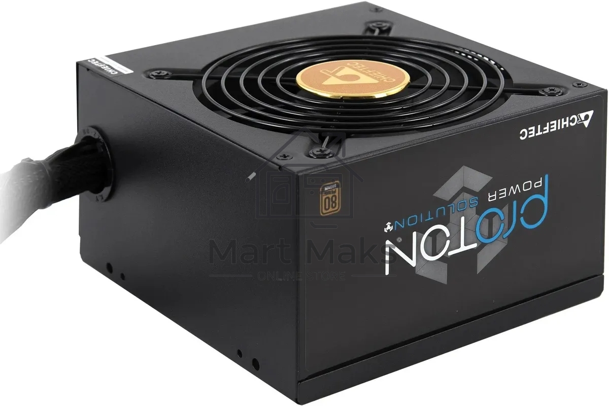 Блок питания Chieftec Proton BDF-600S-Bulk, 600Вт, 80 PLUS Gold, Active PFC, 120мм, черный