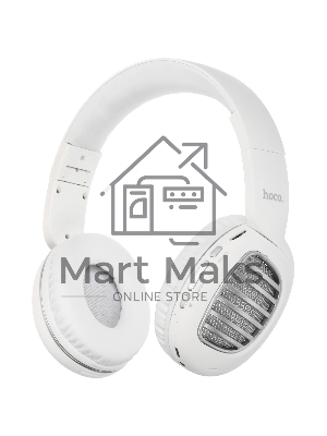 Беспроводные накладные наушники HOCO W23 BRILLIANT белый (6931474709615)