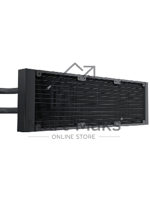 Система жидкостного охлаждения Water Cooling System Geometric Future Eskimo Pro 360 (240W, 360мм, ARGB, черный Fans: 3x120мм, 80.81CFM, 34.2dBA, 2000RPM/ Pump height 54мм, 3200RPM, Rad thickness 27мм/ S: 1851, 1700, 1200, 115X, 2011, 2066, AM5, AM4)