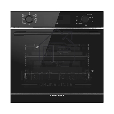 Духовой шкаф Kuppersberg HO 622 BX, High-Tech, 78 л, комбинированное управление, дисплей, таймер, 11 режимов, макс. температура 300 градусов, гриль, телескопические направляющие (на 1 уровень), энергоэффективность А, цвет черный, цвет фурнитуры черный/нержавеющая сталь