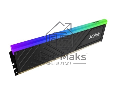 Оперативная память XPG Spectrix D35G RGB, 32GB (1x32GB), DDR4, 3200MHz, CL16, DIMM, с радиатором, RGB, черный