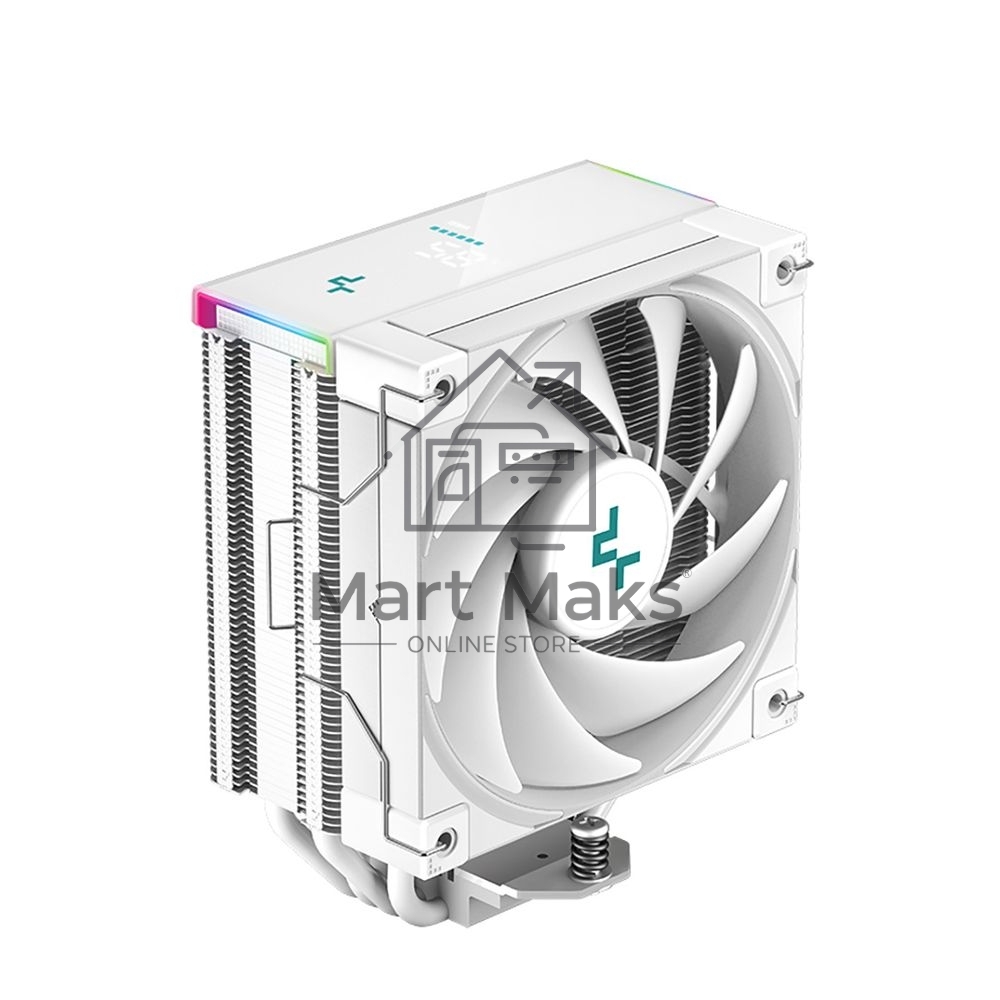 Кулер для процессора DeepCool AK400 DIGITAL белый 120мм алюминий 1850rpm 28db 4-pin 220Вт