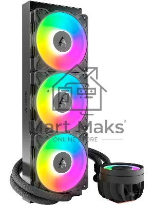 Система жидкостного охлаждения Arctic Cooling Liquid Freezer III Pro 360 ARGB ACFRE00184A черный 120мм алюминий+медь 2500rpm 31db 4-pin
