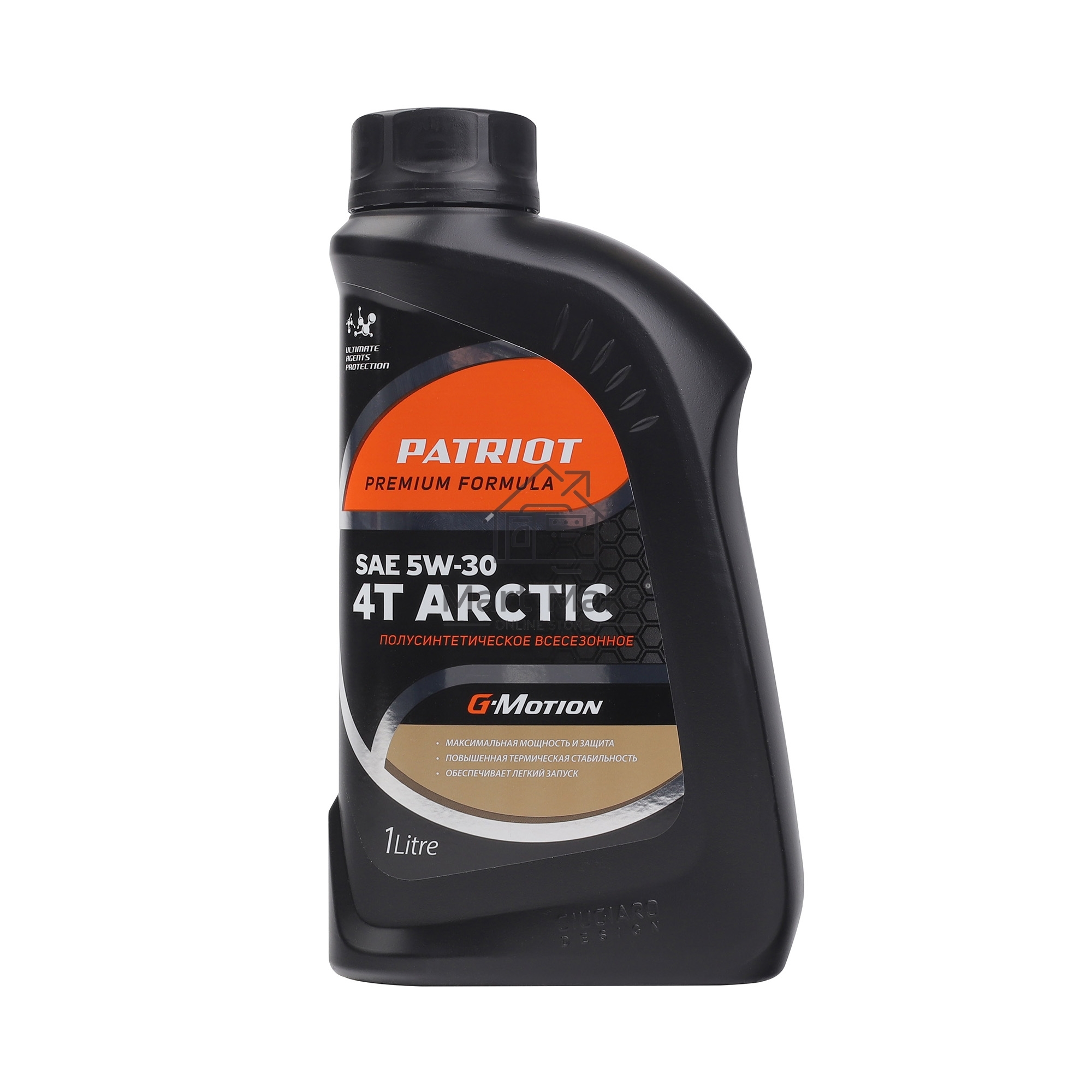 Масло полусинтетическое PATRIOT G-Motion 5W30 4Т ARCTIC 1л