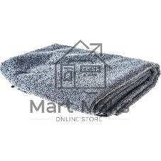 Тряпка для пола из микрофибры Рыжий кот M-02F-XXL серый, размер: 80*100см