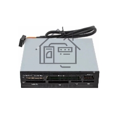 Карт-ридер внутренний AeroCool АТ-981/черный/CF/CF II/MMC/SD/MS/MS Duo/XD/T-F/M2/USB 2.0/сталь Карт-ридер внутренний AeroCool АТ-981/черный/CF/CF II/MMC/SD/MS/MS Duo/XD/T-F/M2/USB 2.0/сталь