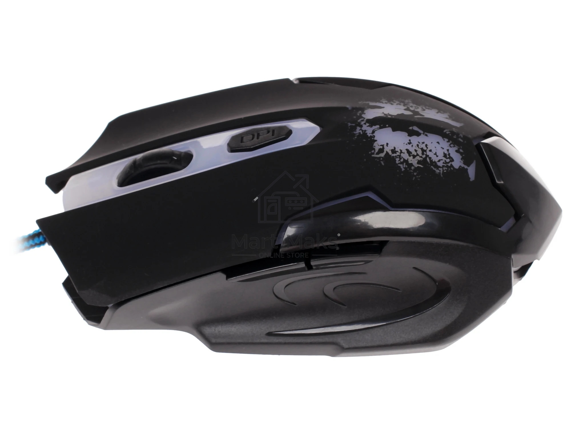 Комплект клавиатура+мышь Qumo Spirit of Wisdom проводной, USB, 2400 DPI, чёрный