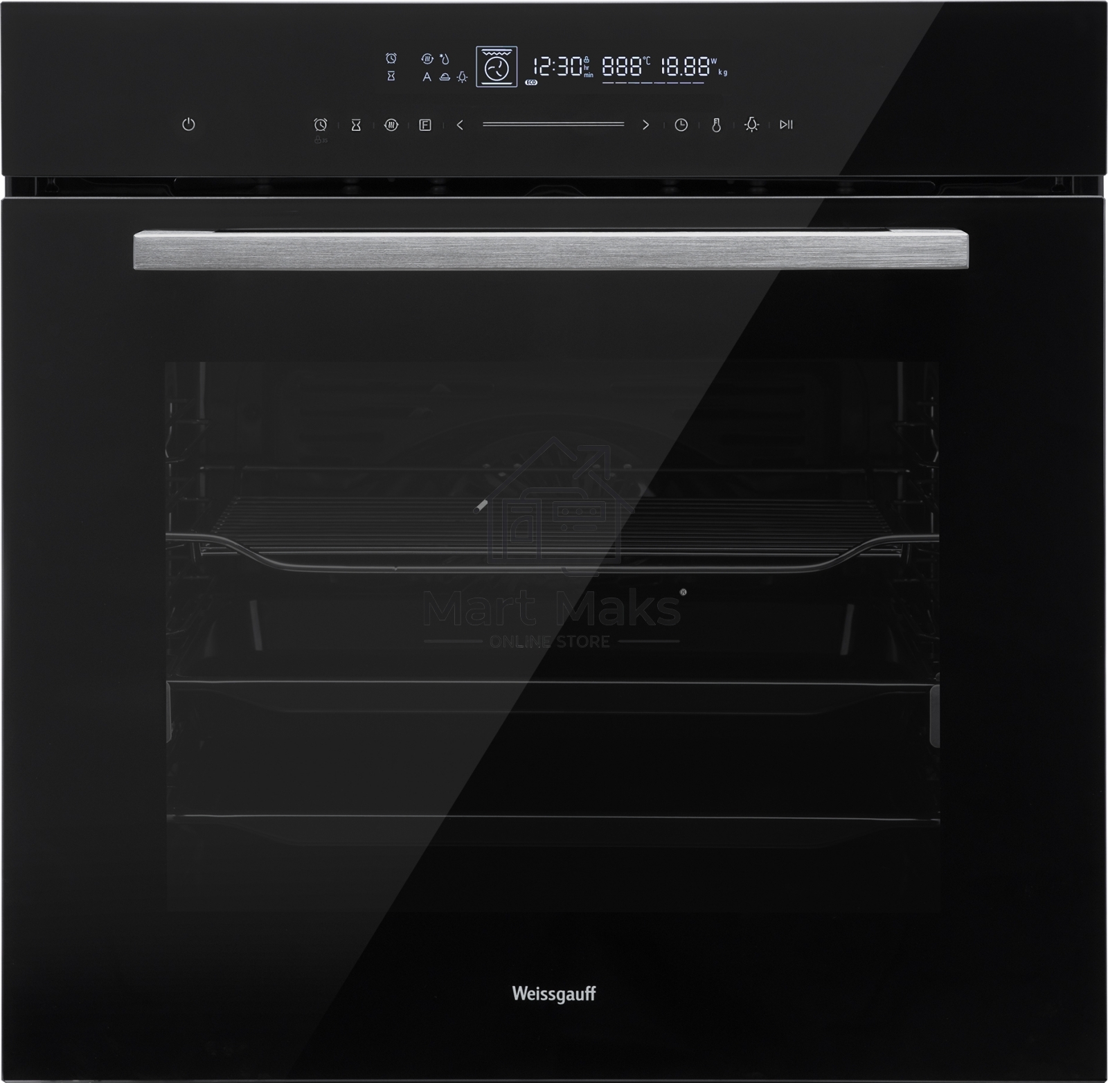 Духовой шкаф Weissgauff EOM 791 SDB, встраиваемый