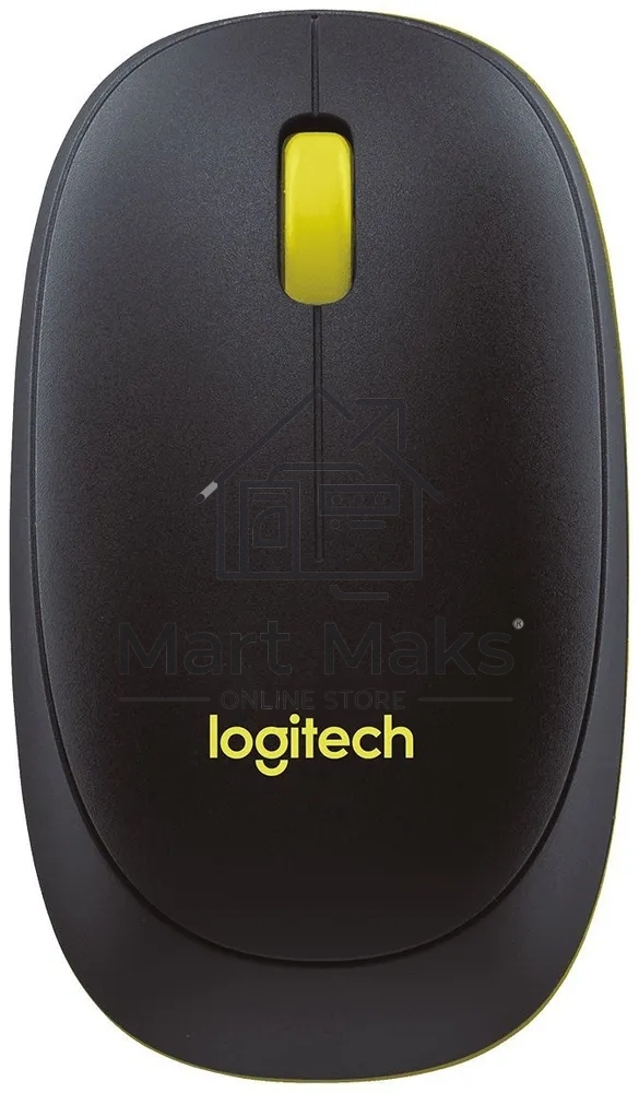 Комплект беспроводной клавиатура+мышь Logitech MK240 Black/Yellow (920-008198)