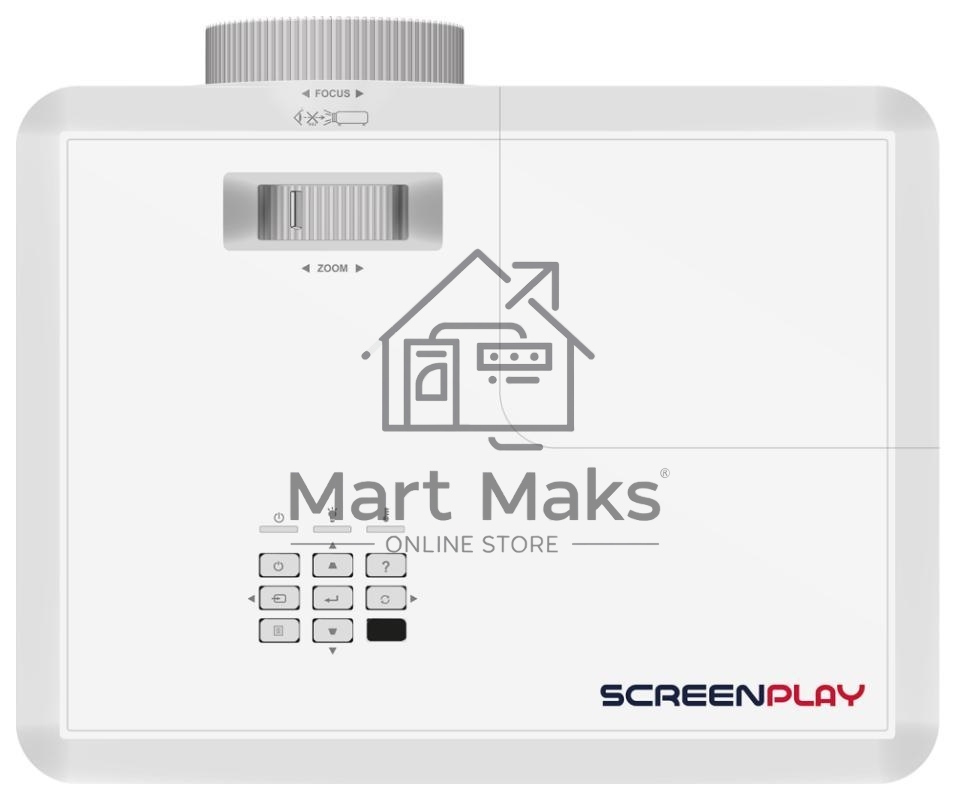 Проектор ScreenPlay INFOCUS SP224ST DLP, XGA, 3800 lm, 30 000:1, 0.62:1, 2xHDMI 1.4, VGA in/out, S-Video, 3.5mm in/out, USB-A, RS-232, лампа 15 000ч.(ECO mode), 10W, 27дБ, 2,9 кг, БЕЛЫЙ