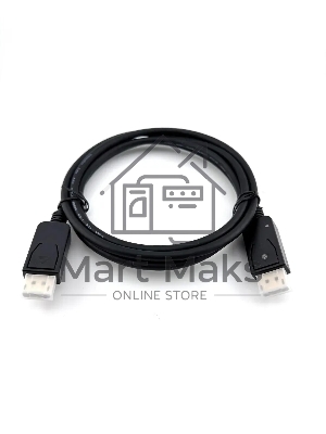 Кабель V1.2 ver1.2 DisplayPort (m) DisplayPort (m) 2м черный
