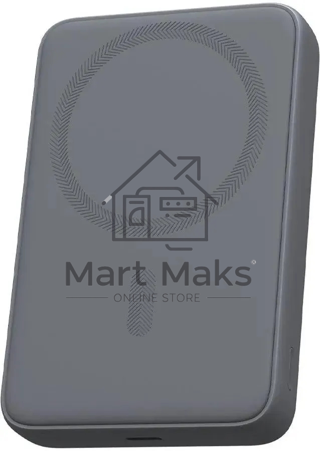 Портативный аккумулятор Aukey Magnetic 10000 Qi черный