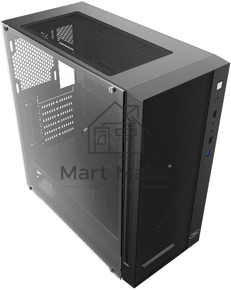Компьютерный корпус Deepcool MATREXX 55 MESH без БП, большое боковое окно, черный, ATX