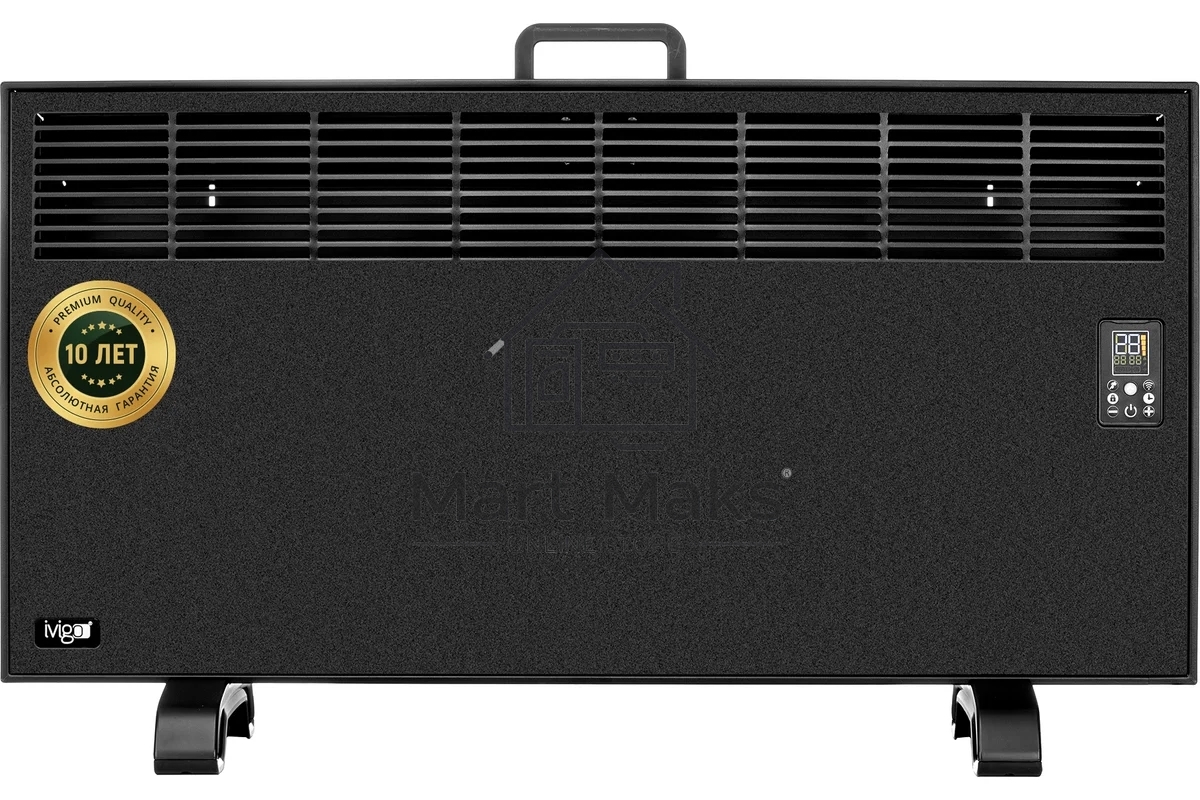 Электрический конвектор iVigo EPK4590P20 2000 Вт Черный, WI-FI