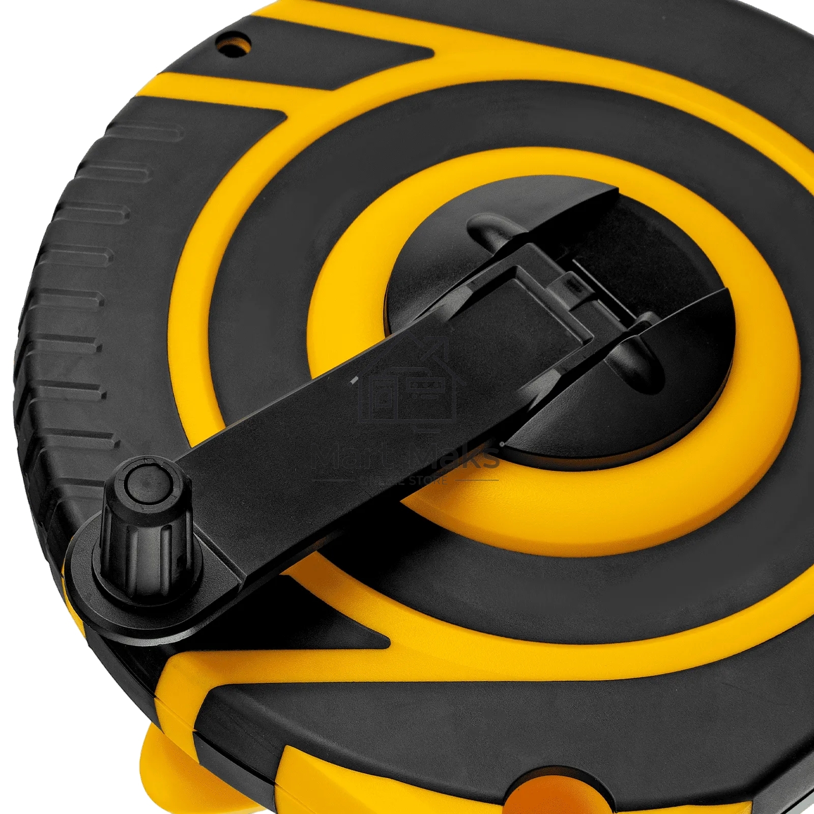 Рулетка геодезическая Denzel 30 м х 15 мм, закрытый корпус, фиберглассовая лента