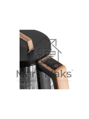 Чайник электрический Redmond KG-251 черный с деревом