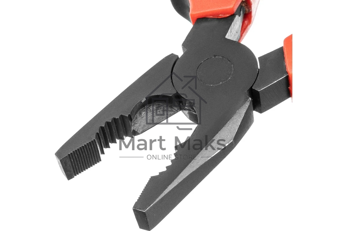 Плоскогубцы Matrix черный Nickel 200 мм, комбинированные, двухкомпонентные рукоятки