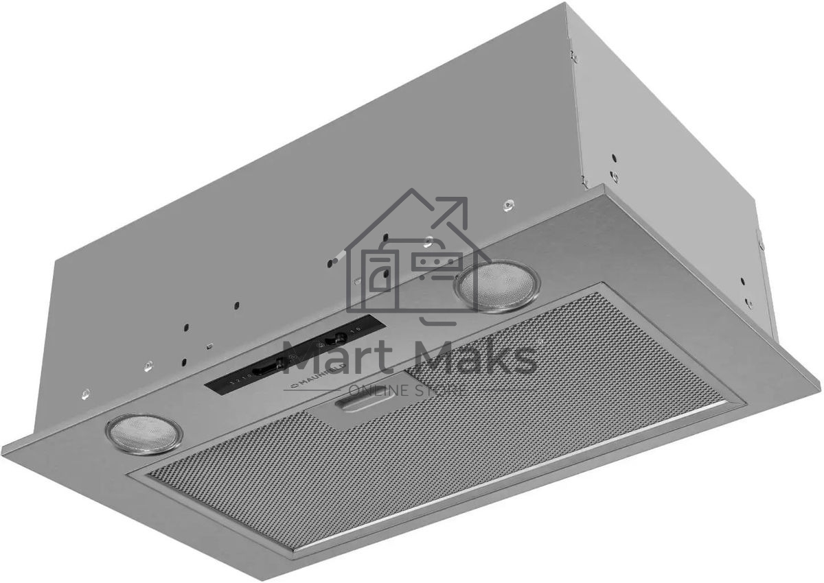 Вытяжка полновстраиваемая Maunfeld Crosby Light 5028, нержавеющая сталь, 50 см, 850 куб. м/ч, 55 дБ