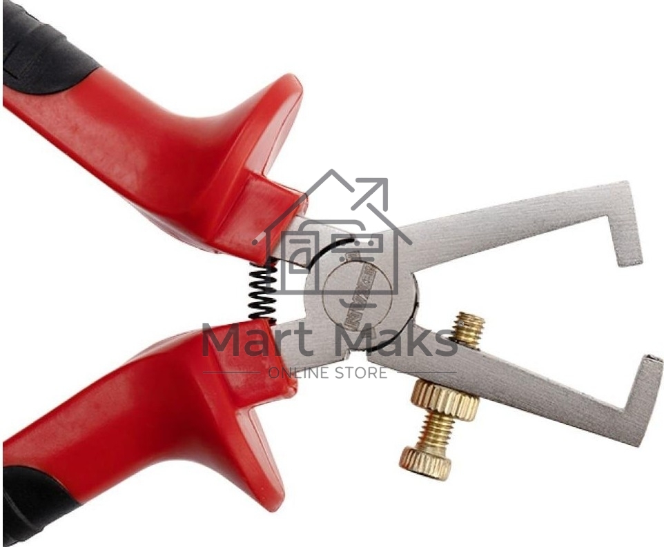 Плоскогубцы для зачистки проводов Rexant 12-4646 160 мм, никелированные, двухкомпонентные рукоятки