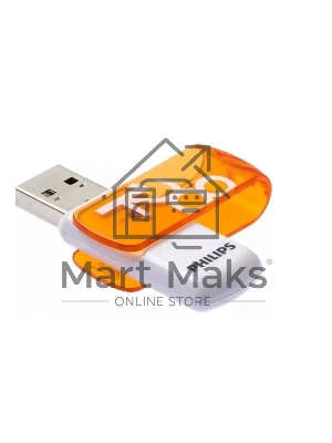 Флешка USB 128Gb PHILIPS VIVID2.0 128Gb, USB 2.0