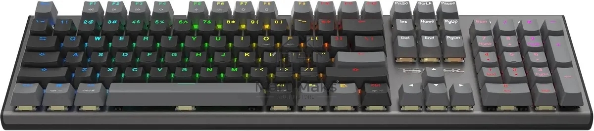 Клавиатура A4Tech Fstyler FS100 Neon проводная, USB, черный