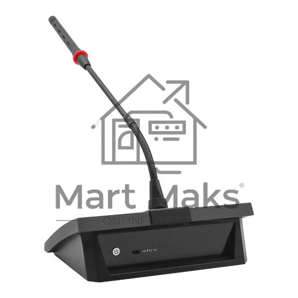 Беспроводной Делегатский микрофон с литиевой батареей DSPPA D6803L