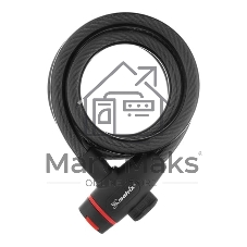 Замок тросовый универсальный Matrix 12х1200 мм