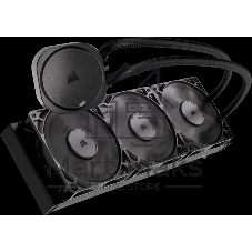Система жидкостного охлаждения Water Cooling System Corsair NAUTILUS 360 ARGB (360мм, черный, Fans: 3x120мм, 72.8CFM, 36dBA, 1700RPM/ S: 1851, 1700, AM5, AM4)