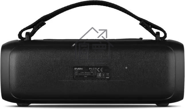 Портативная колонка SVEN PS-235 черный 12W 2.0 BT 3600mAh (SV-022075)