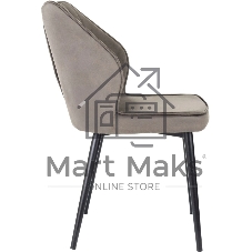 Стул для дома Бюрократ CH-K5_2 комплект 2шт коричневый Holland 74 металл черный на ножках (CH-K5_1/HL74_2)