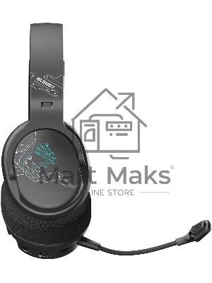 Наушники с микрофоном A4Tech Bloody GR370 черный мониторные BT оголовье (GR370)