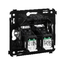 Розетка компьютерная DKC Avanti 4402464 RJ-45 двойная, категория 5e 