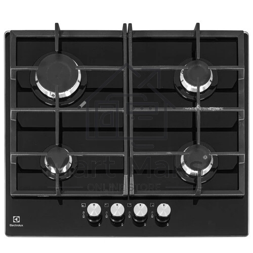 Газовая варочная поверхность Electrolux KGG6426K, независимая, черный